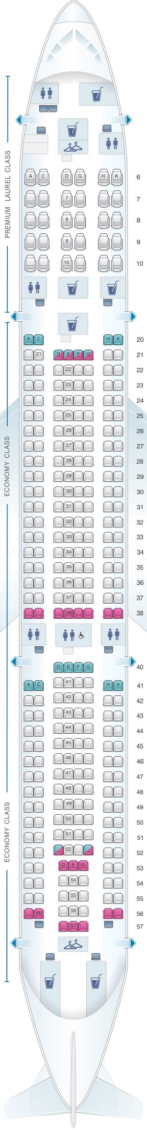 EVA Air Seat Maps and Seating Charts .